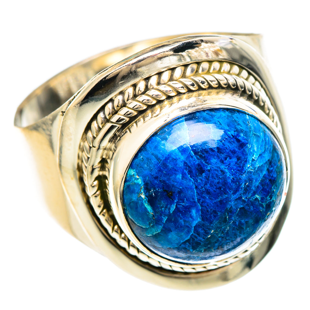 Azurite Rings handcrafted by Ana Silver Co - RING100237