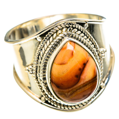 Mookaite Rings handcrafted by Ana Silver Co - RING100243