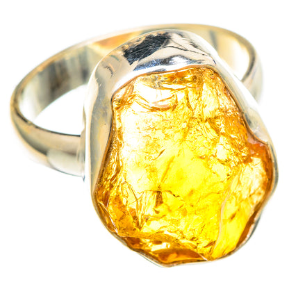 Citrine Rings handcrafted by Ana Silver Co - RING100244 - Photo 2