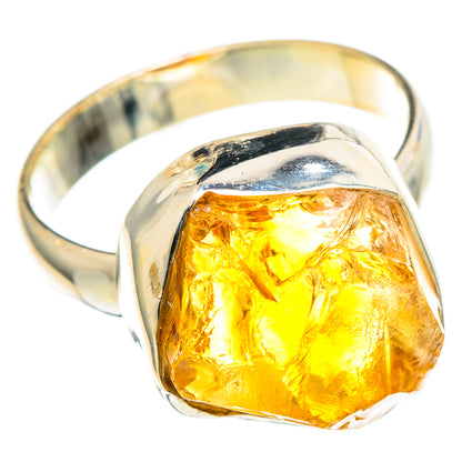 Citrine Rings handcrafted by Ana Silver Co - RING100246 - Photo 2