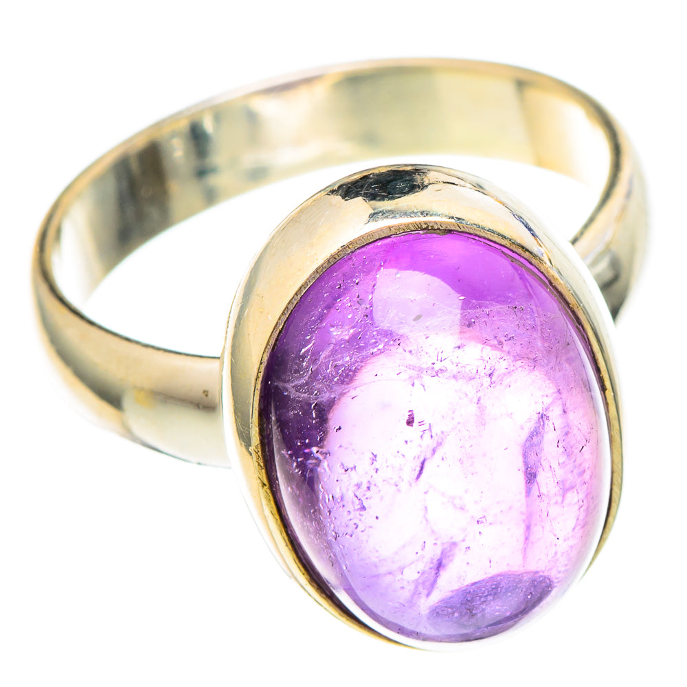 Amethyst Rings handcrafted by Ana Silver Co - RING100250 - Photo 2
