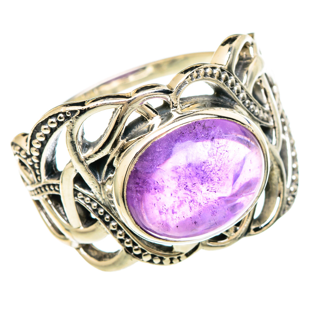 Amethyst Rings handcrafted by Ana Silver Co - RING100251