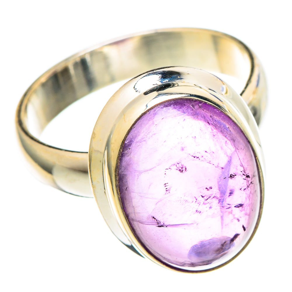 Amethyst Rings handcrafted by Ana Silver Co - RING100252 - Photo 2