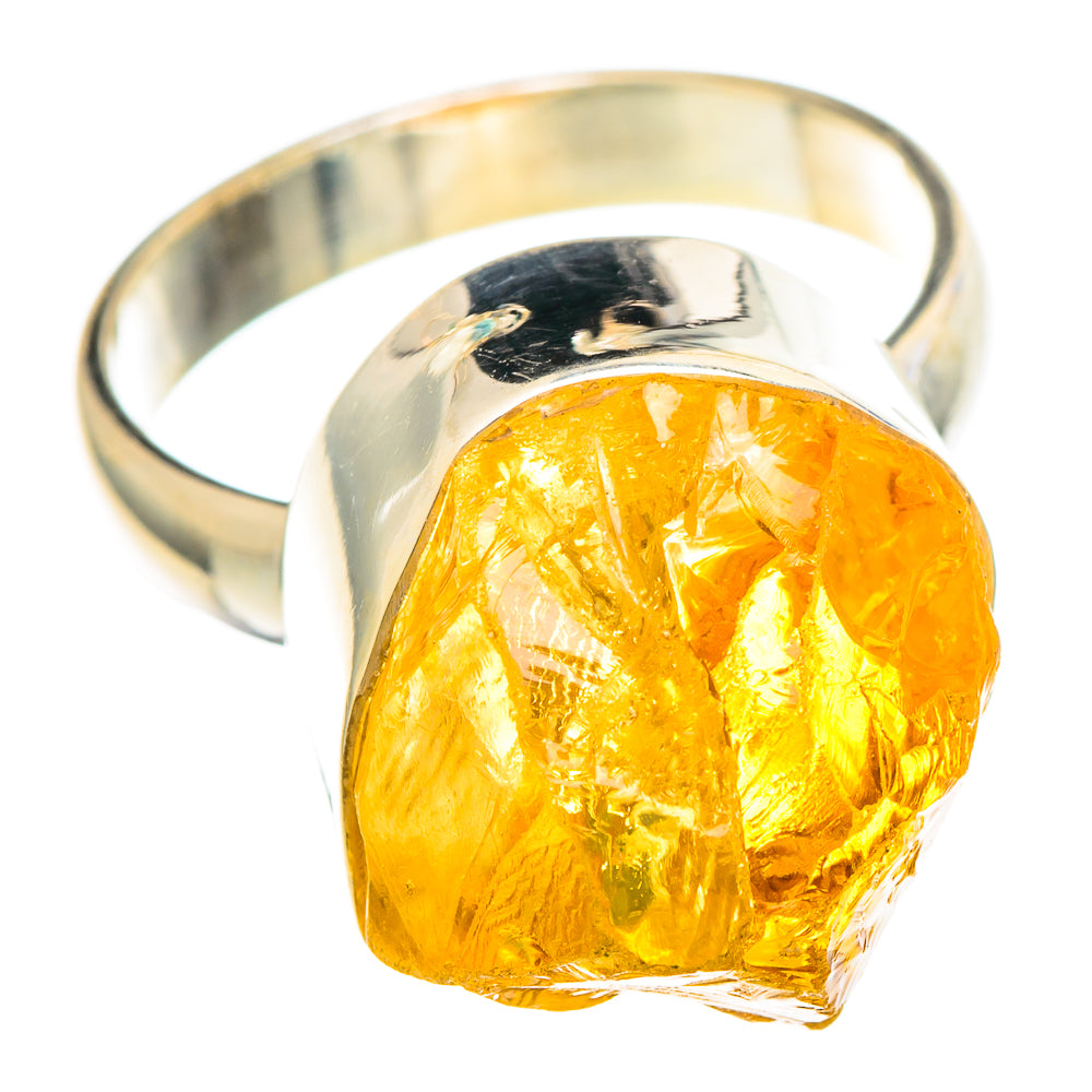 Citrine Rings handcrafted by Ana Silver Co - RING100265 - Photo 2