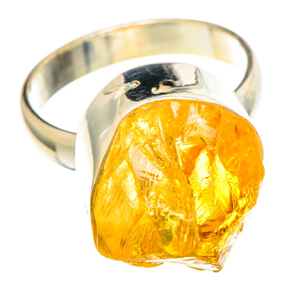 Citrine Rings handcrafted by Ana Silver Co - RING100265 - Photo 2