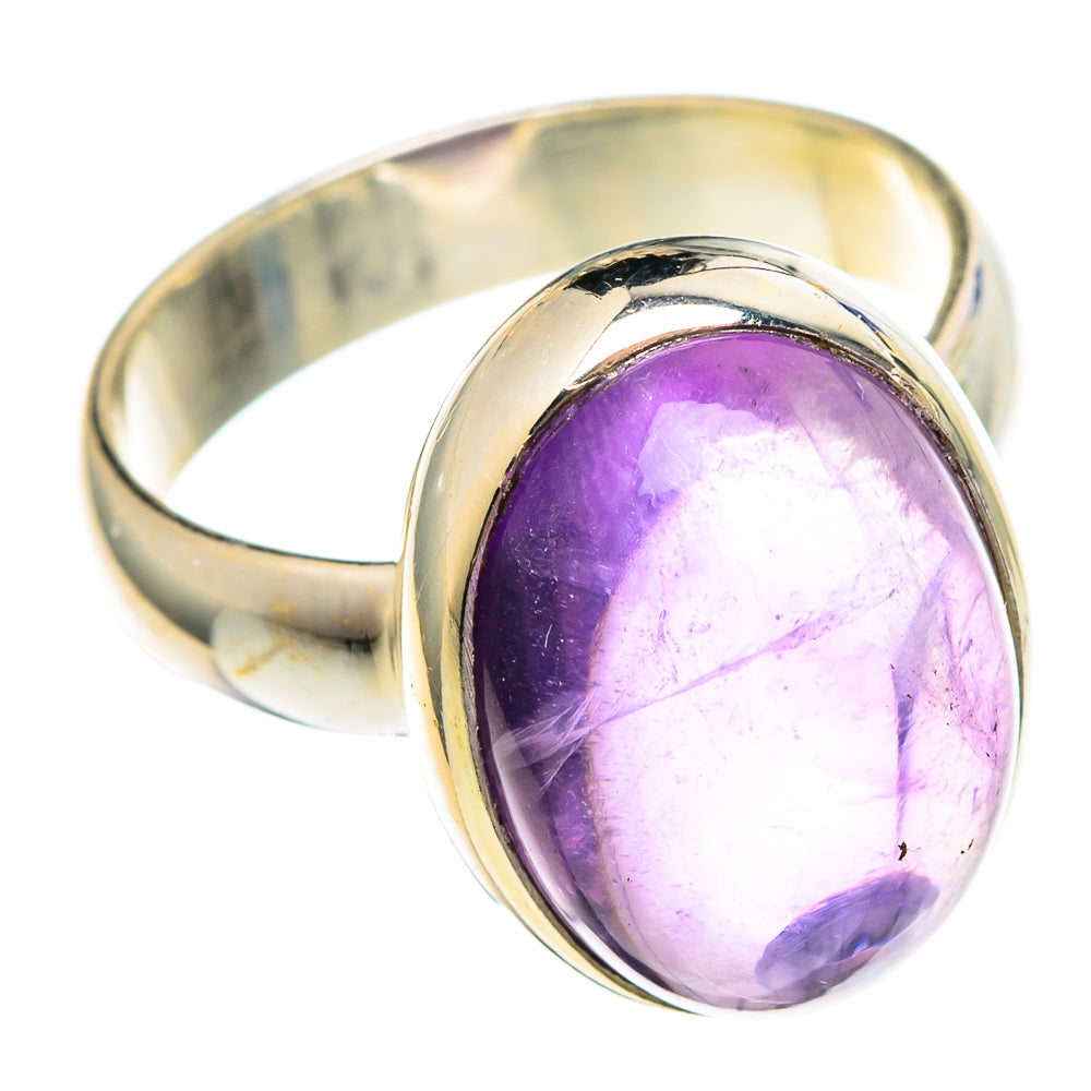 Amethyst Rings handcrafted by Ana Silver Co - RING100271 - Photo 2