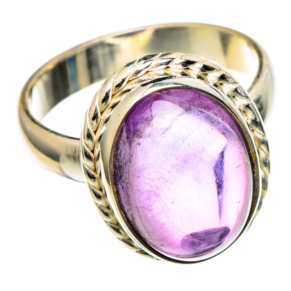 Amethyst Rings handcrafted by Ana Silver Co - RING100272 - Photo 2