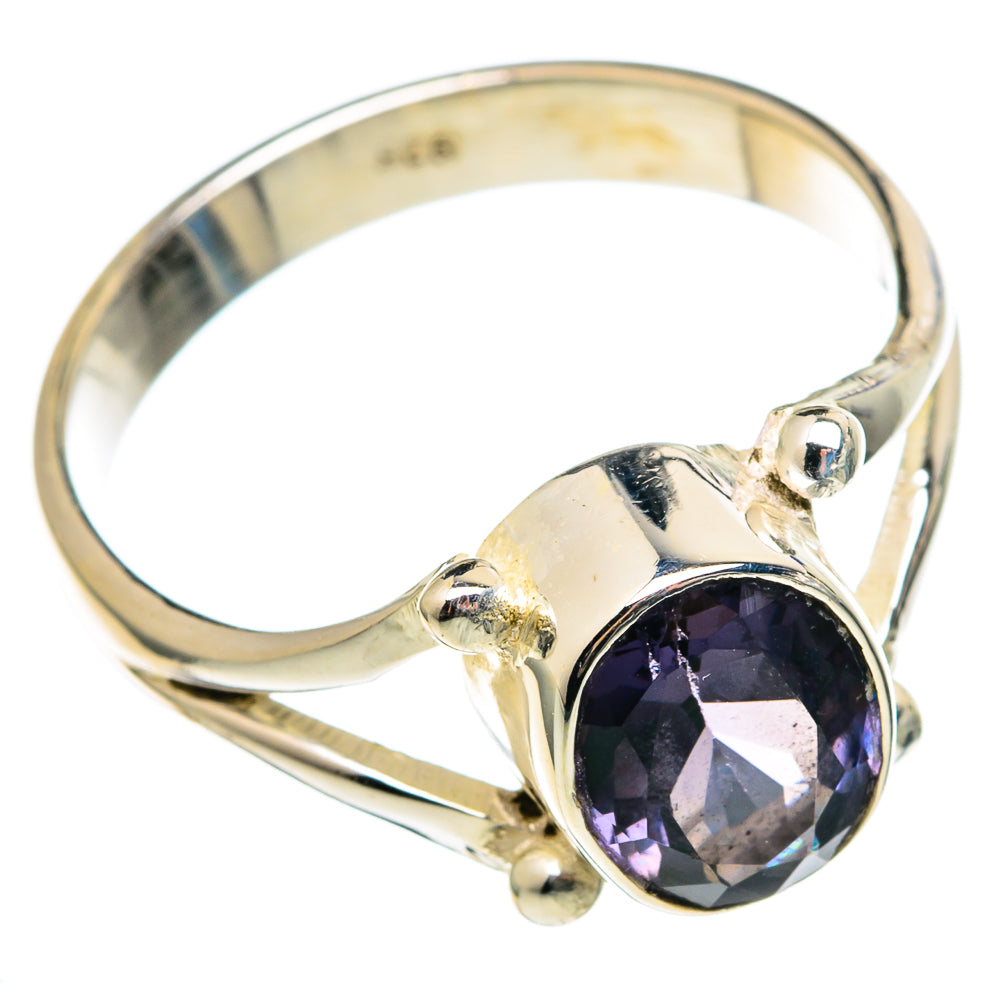 Violet Spinel Rings handcrafted by Ana Silver Co - RING100274