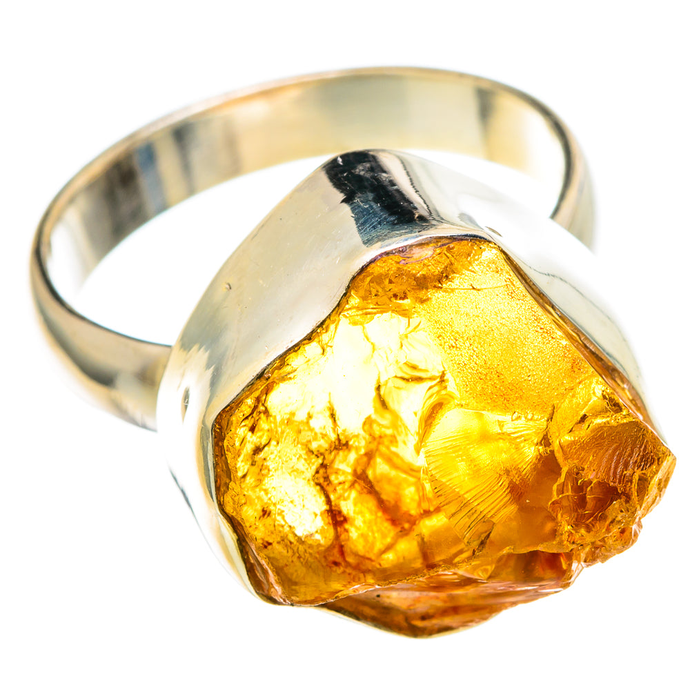 Citrine Rings handcrafted by Ana Silver Co - RING100279 - Photo 2
