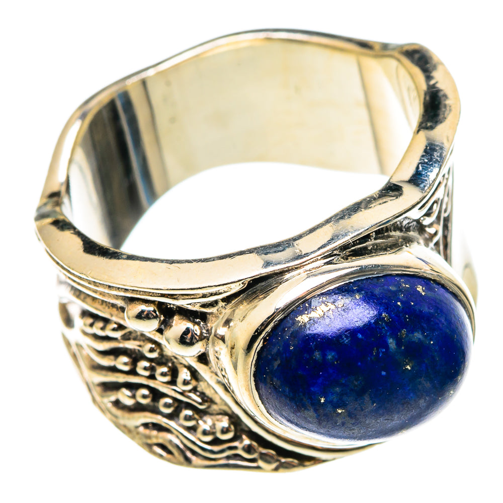Lapis Lazuli Rings handcrafted by Ana Silver Co - RING100281 - Photo 2