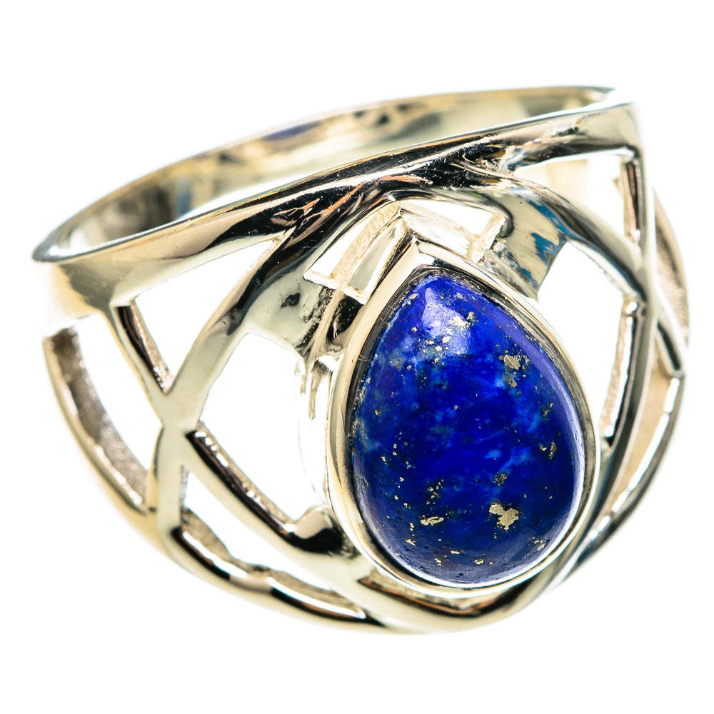 Lapis Lazuli Rings handcrafted by Ana Silver Co - RING100284
