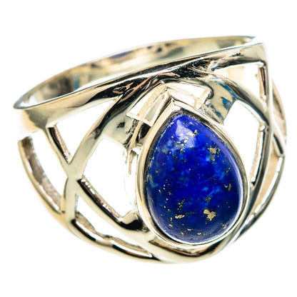 Lapis Lazuli Rings handcrafted by Ana Silver Co - RING100284