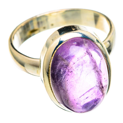 Amethyst Rings handcrafted by Ana Silver Co - RING100288 - Photo 2