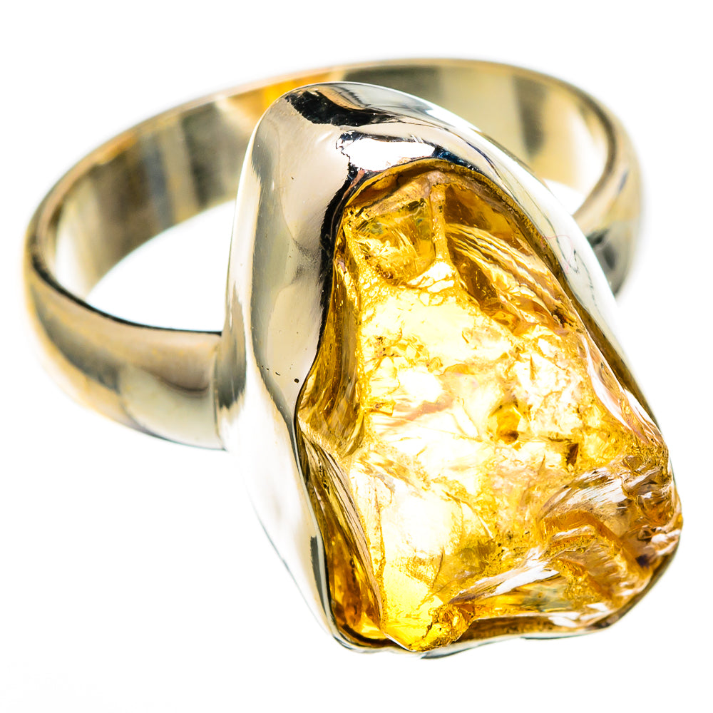 Citrine Rings handcrafted by Ana Silver Co - RING100295 - Photo 2