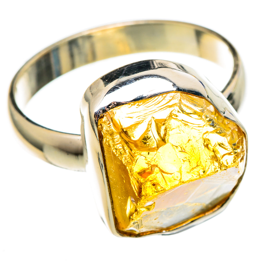 Citrine Rings handcrafted by Ana Silver Co - RING100297