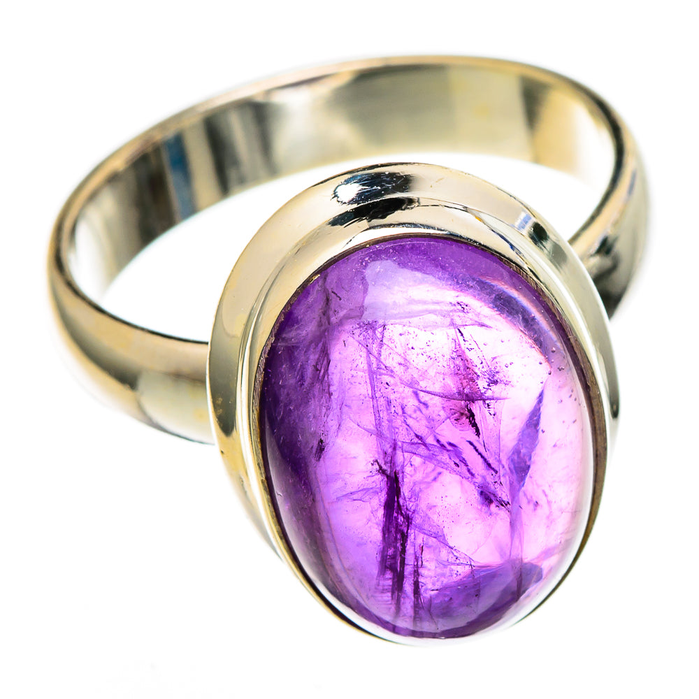 Amethyst Rings handcrafted by Ana Silver Co - RING100303