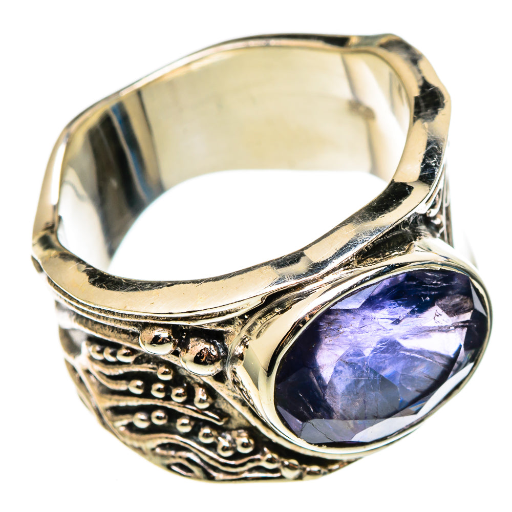 Violet Spinel Rings handcrafted by Ana Silver Co - RING100305 - Photo 2