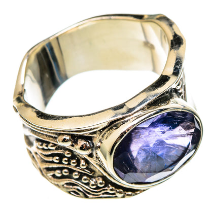 Violet Spinel Rings handcrafted by Ana Silver Co - RING100305 - Photo 2