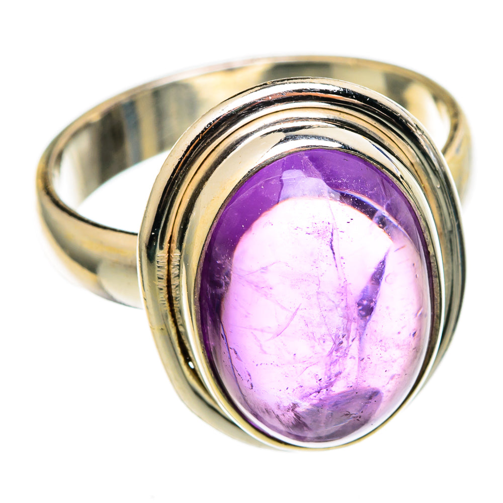 Amethyst Rings handcrafted by Ana Silver Co - RING100306
