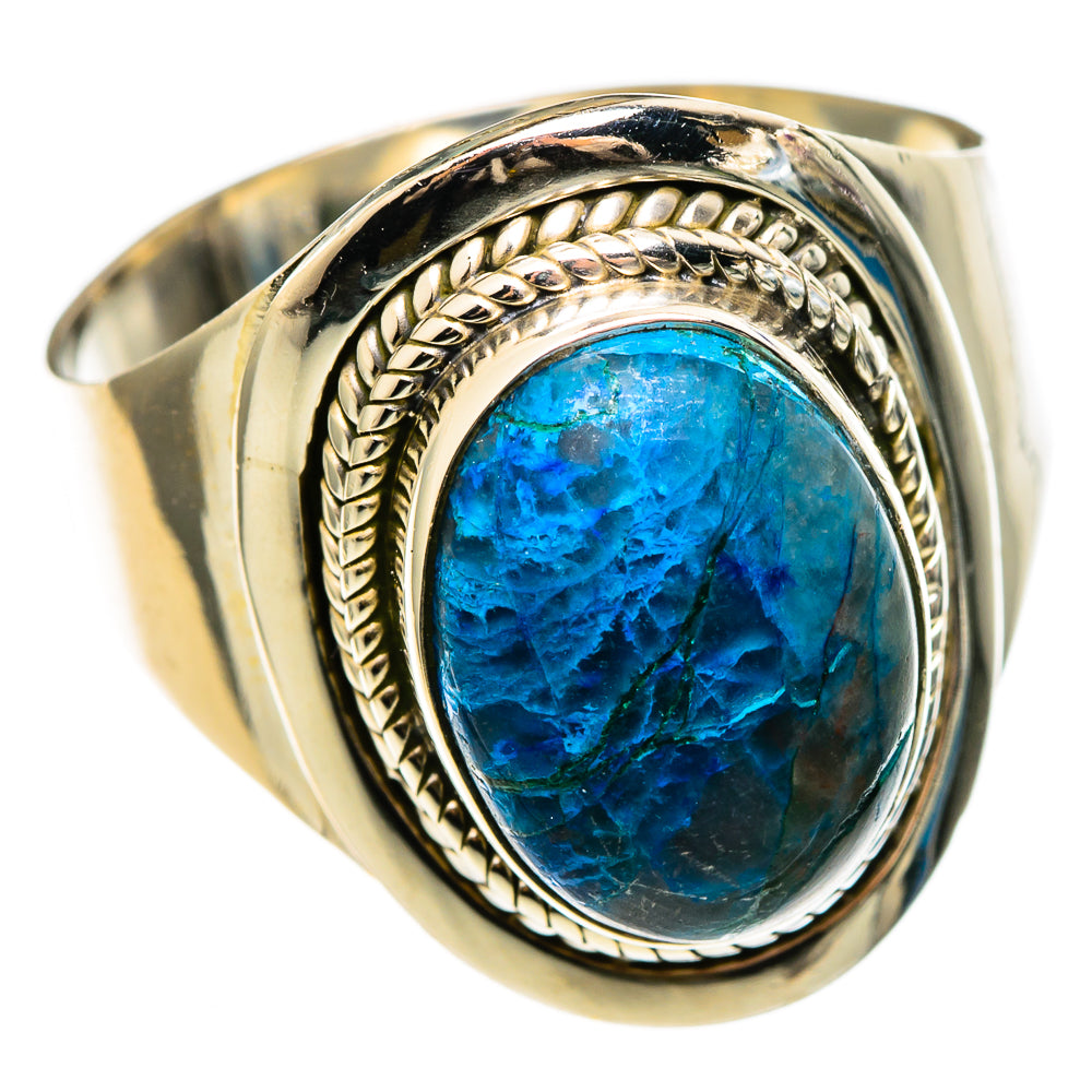 Azurite Rings handcrafted by Ana Silver Co - RING100314