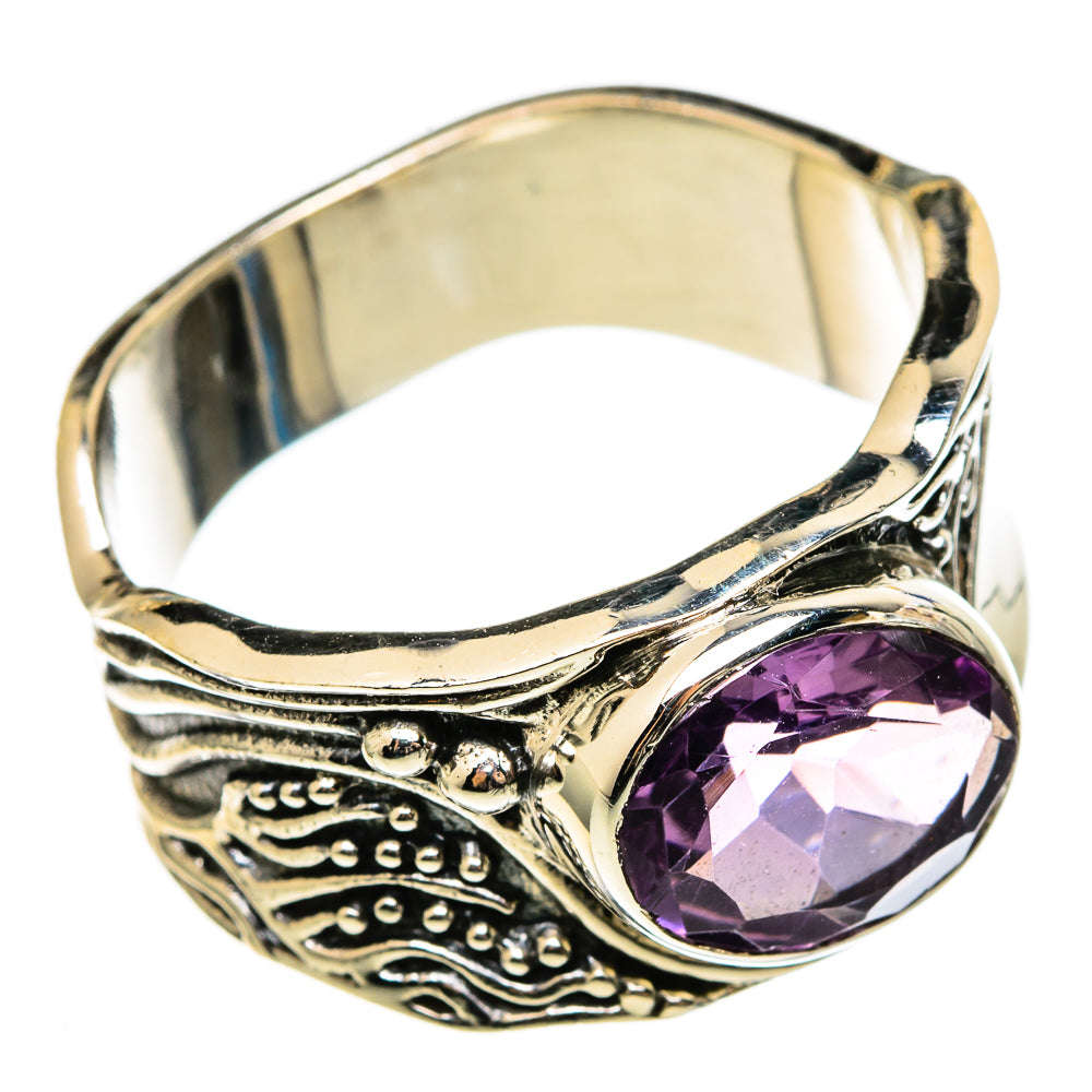 Amethyst Rings handcrafted by Ana Silver Co - RING100321