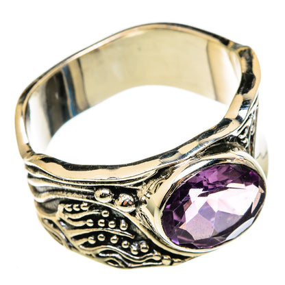 Amethyst Rings handcrafted by Ana Silver Co - RING100321