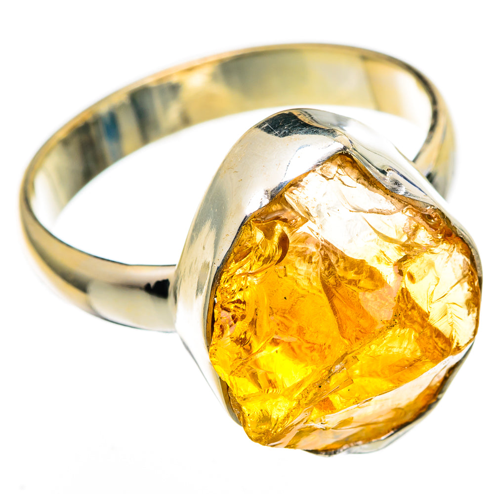Citrine Rings handcrafted by Ana Silver Co - RING100328
