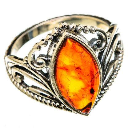 Baltic Amber Rings handcrafted by Ana Silver Co - RING100331