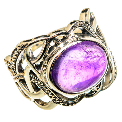Amethyst Rings handcrafted by Ana Silver Co - RING100332