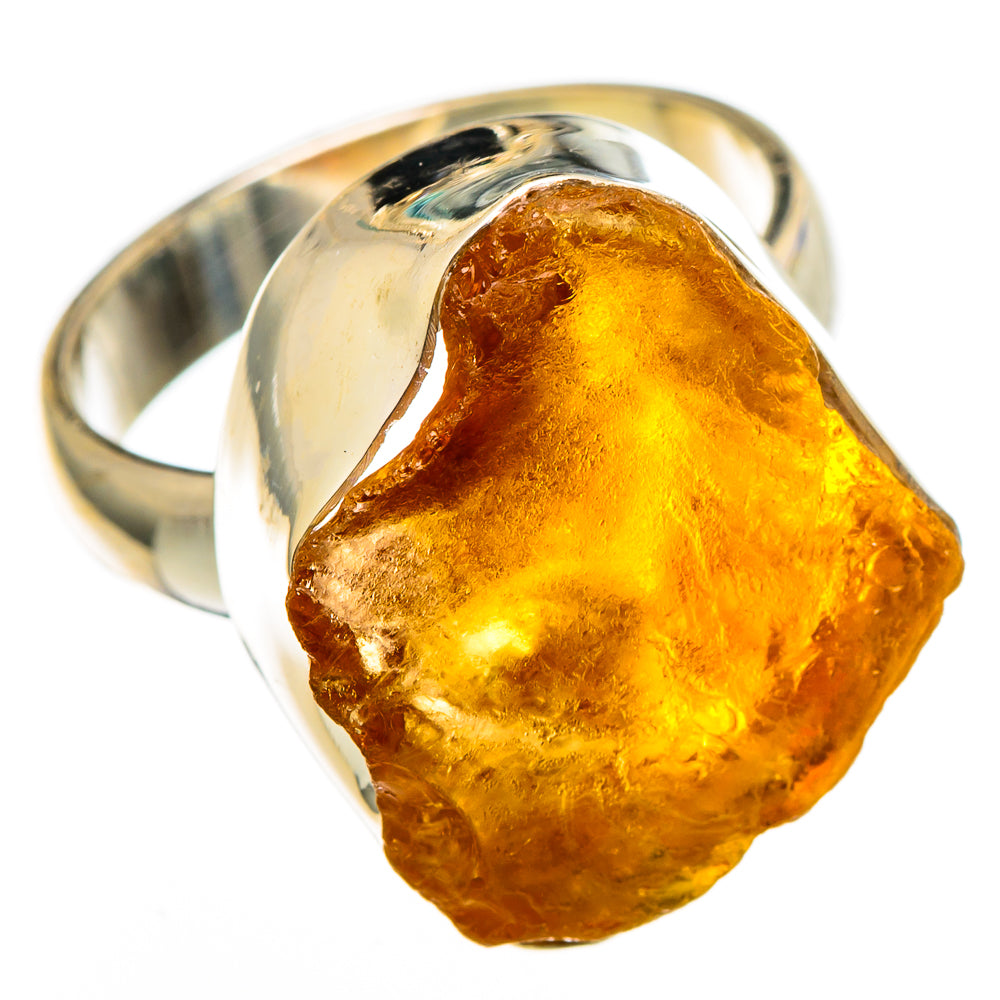 Citrine Rings handcrafted by Ana Silver Co - RING100345 - Photo 2