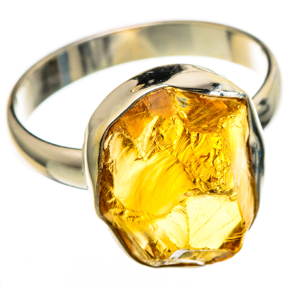 Citrine Rings handcrafted by Ana Silver Co - RING100346 - Photo 2