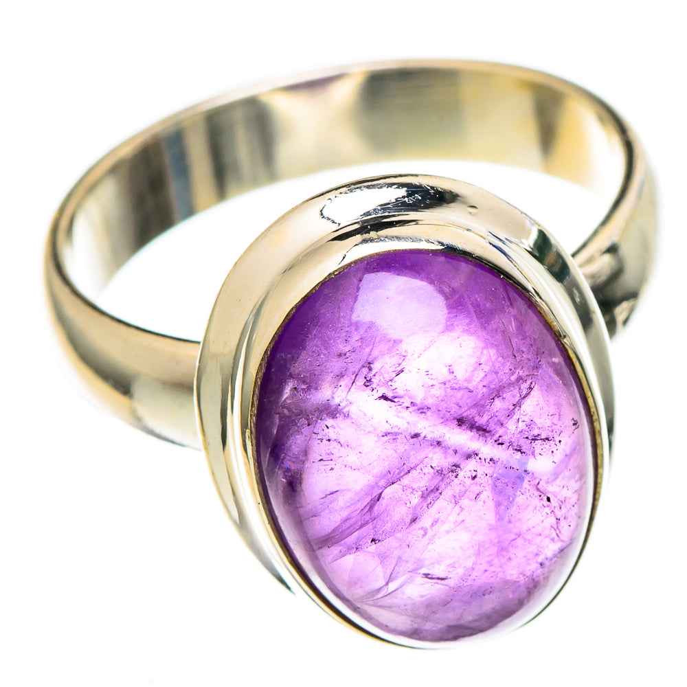 Amethyst Rings handcrafted by Ana Silver Co - RING100355 - Photo 2