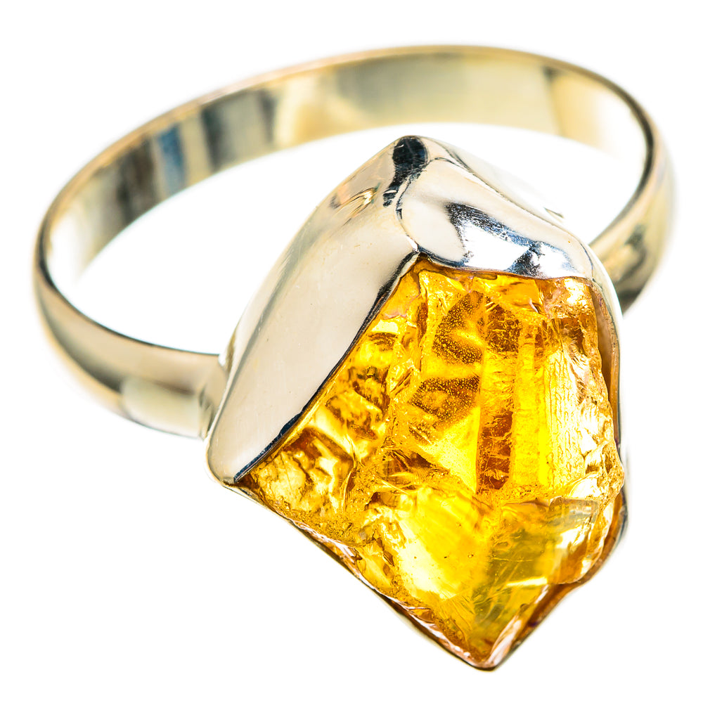 Citrine Rings handcrafted by Ana Silver Co - RING100357 - Photo 2