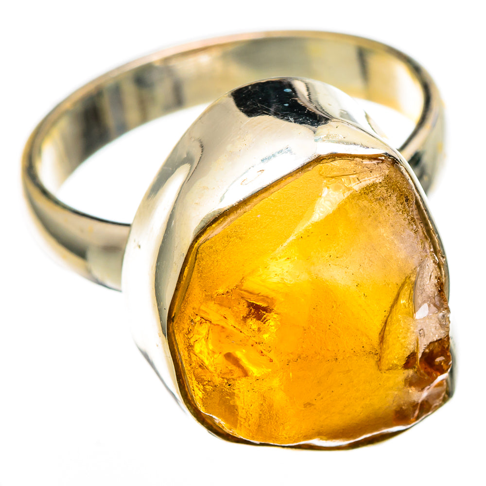 Citrine Rings handcrafted by Ana Silver Co - RING100358 - Photo 2