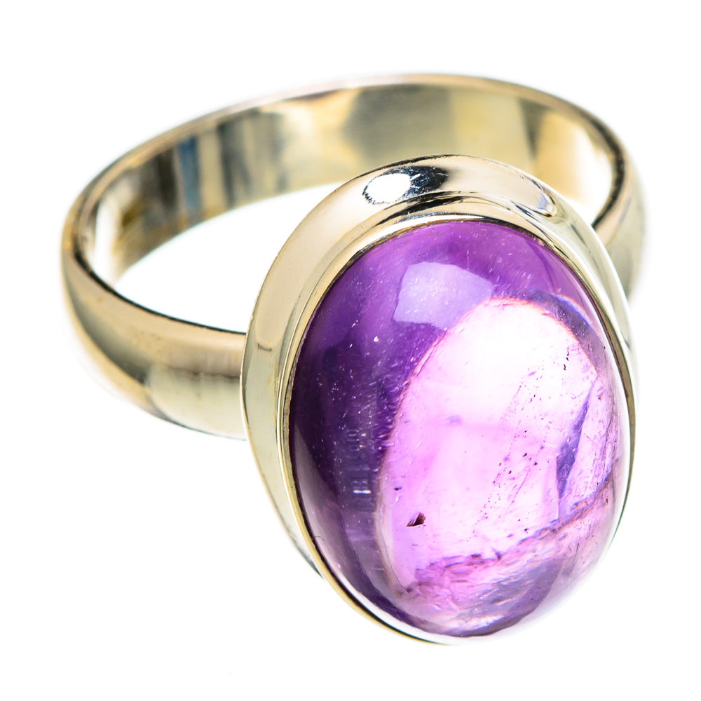 Amethyst Rings handcrafted by Ana Silver Co - RING100363 - Photo 2