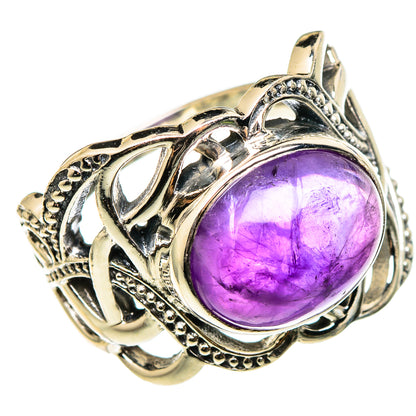 Amethyst Rings handcrafted by Ana Silver Co - RING100368