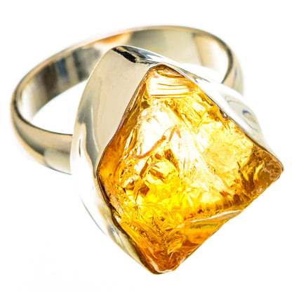 Citrine Rings handcrafted by Ana Silver Co - RING100375 - Photo 2