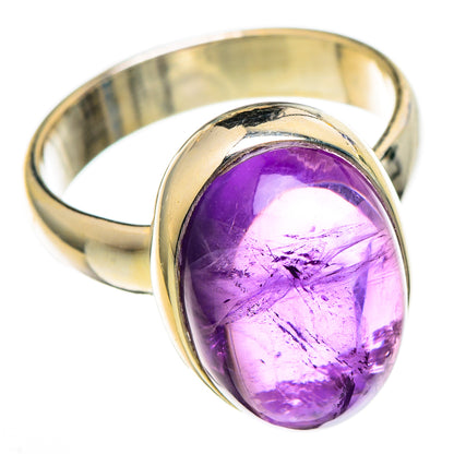 Amethyst Rings handcrafted by Ana Silver Co - RING100376 - Photo 2