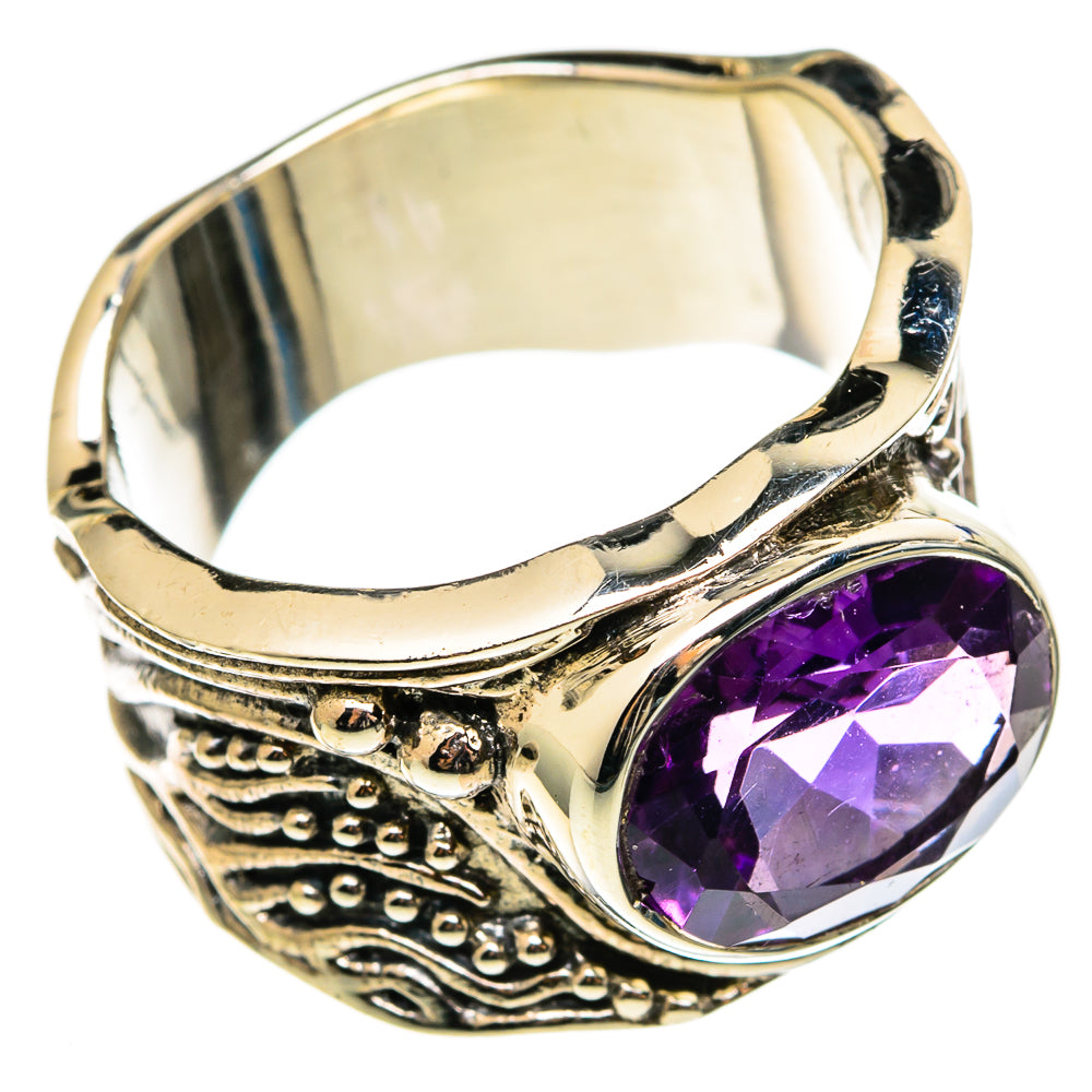 Amethyst Rings handcrafted by Ana Silver Co - RING100377