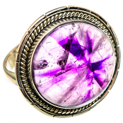 Star Amethyst Rings handcrafted by Ana Silver Co - RING100390
