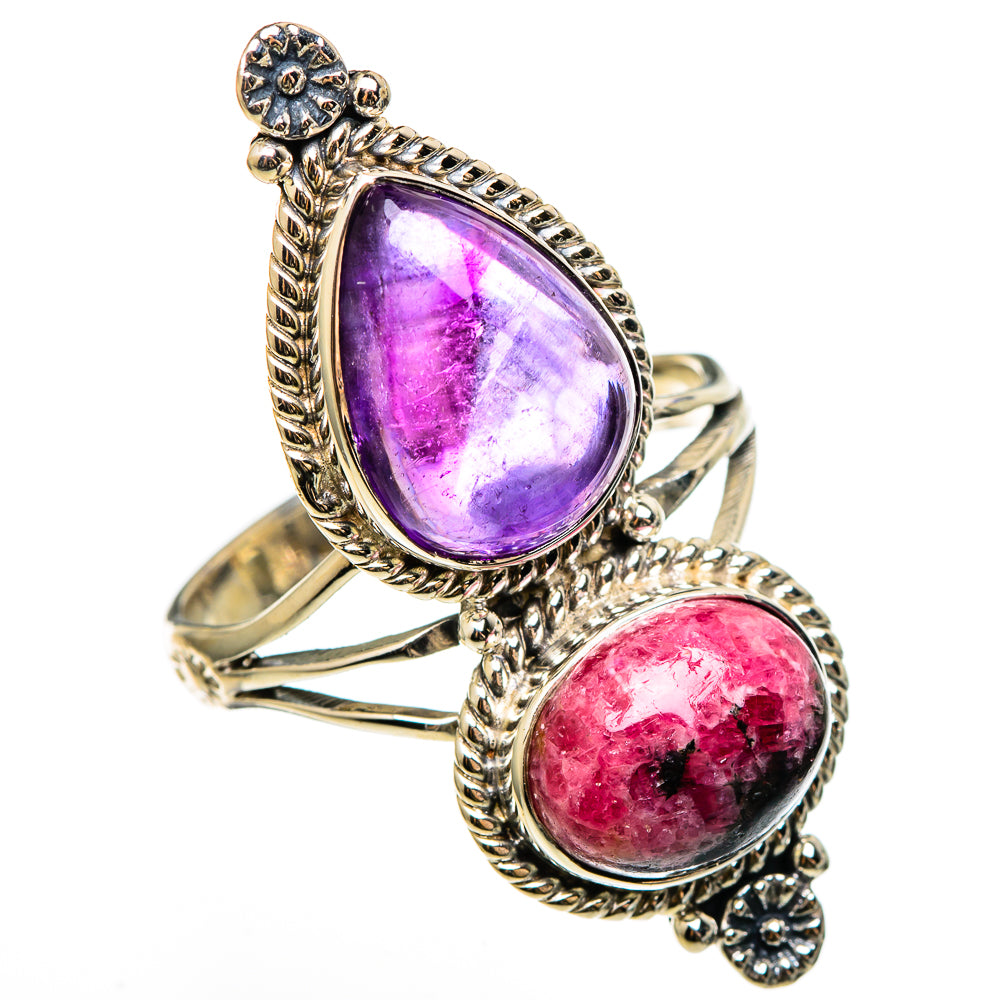 Amethyst Rings handcrafted by Ana Silver Co - RING100392