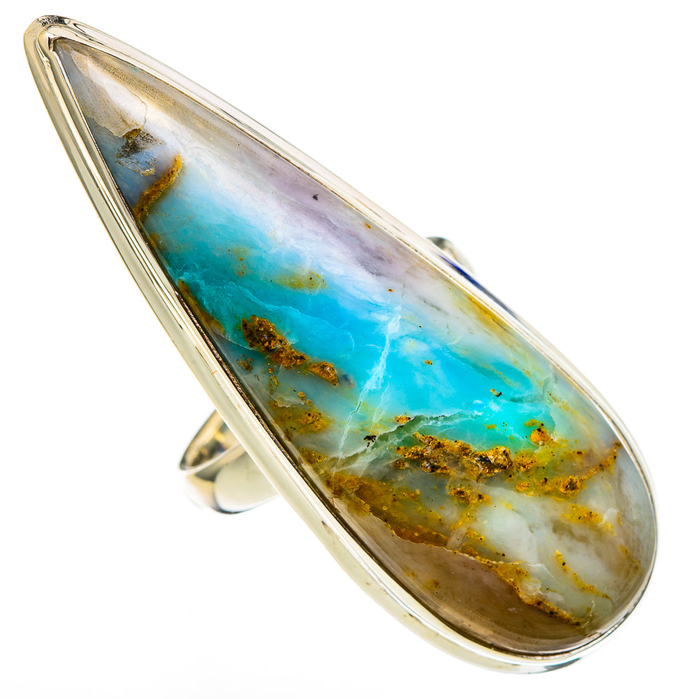 Peruvian Opal Rings handcrafted by Ana Silver Co - RING100412