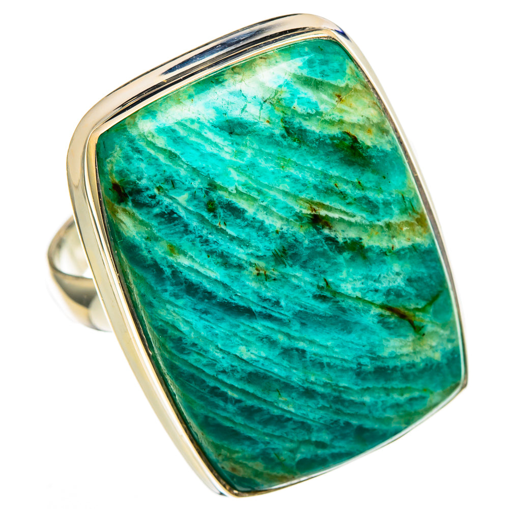 Amazonite Rings handcrafted by Ana Silver Co - RING100414