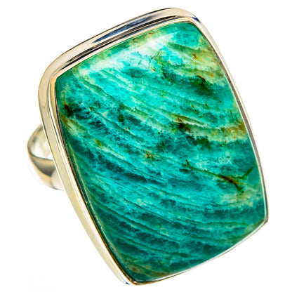 Amazonite Rings handcrafted by Ana Silver Co - RING100414