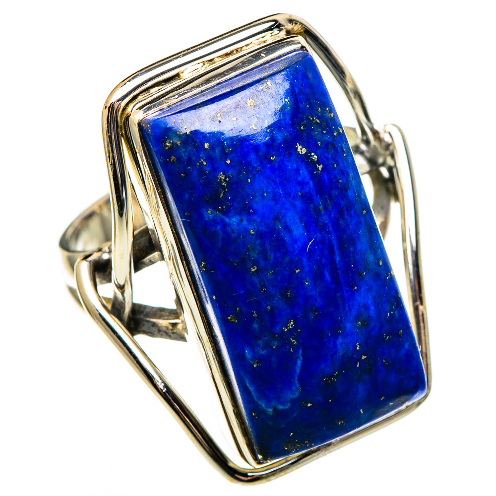 Lapis Lazuli Rings handcrafted by Ana Silver Co - RING100423