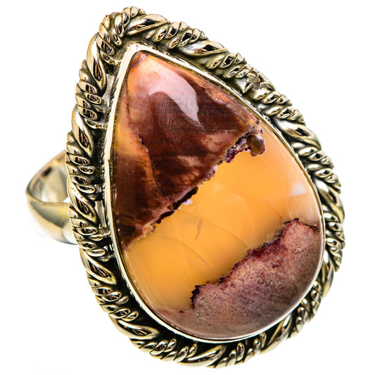 Butterfly Jasper Rings handcrafted by Ana Silver Co - RING100428