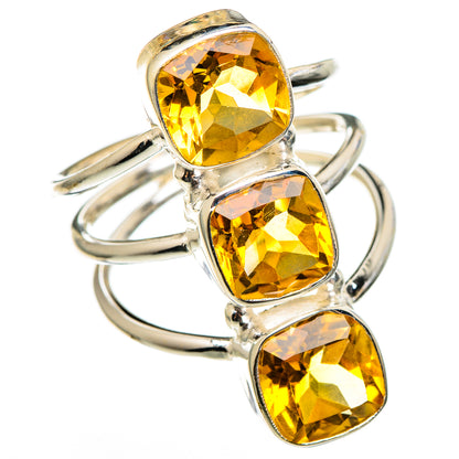 Citrine Rings handcrafted by Ana Silver Co - RING100429