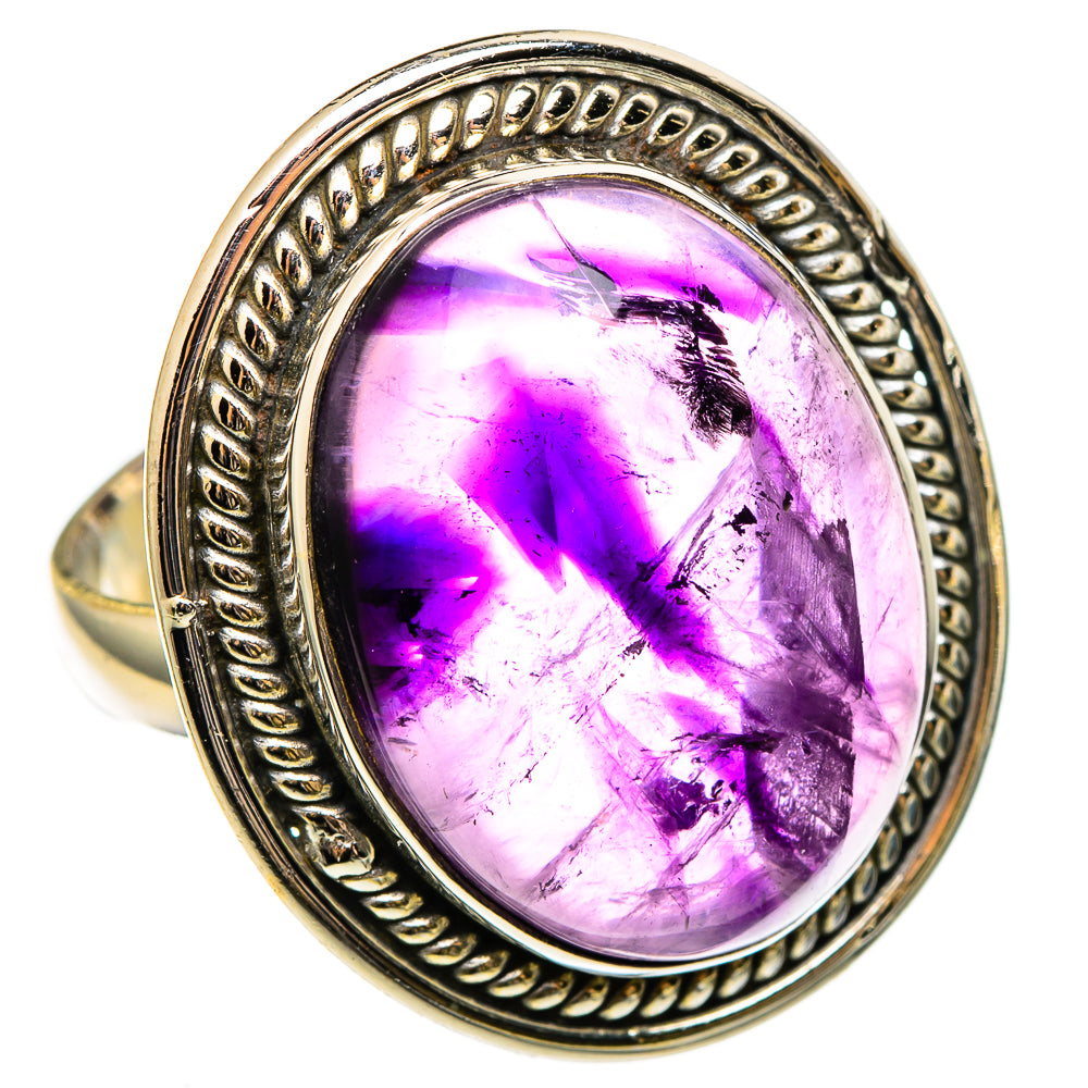 Amethyst Rings handcrafted by Ana Silver Co - RING100445