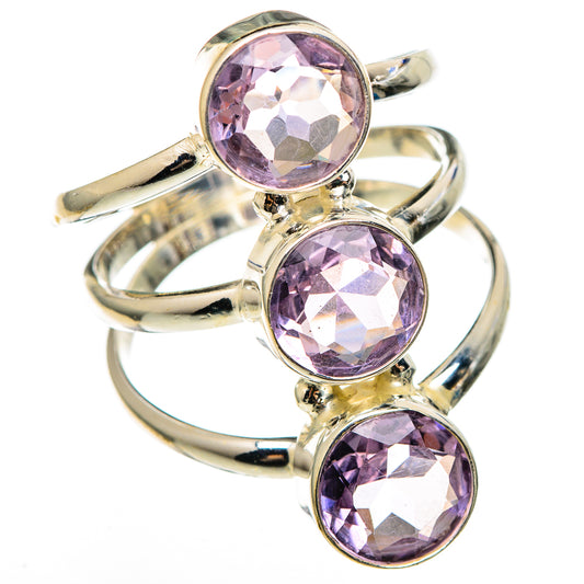 Kunzite Rings handcrafted by Ana Silver Co - RING100452