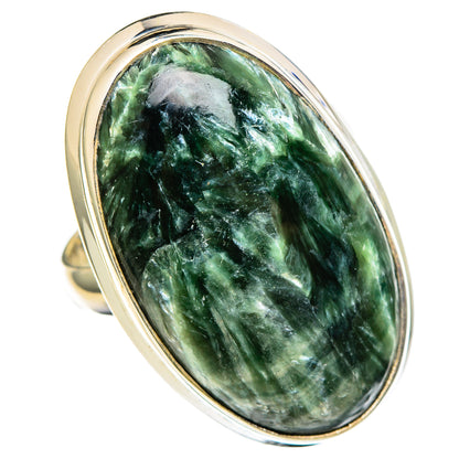 Seraphinite Rings handcrafted by Ana Silver Co - RING100456
